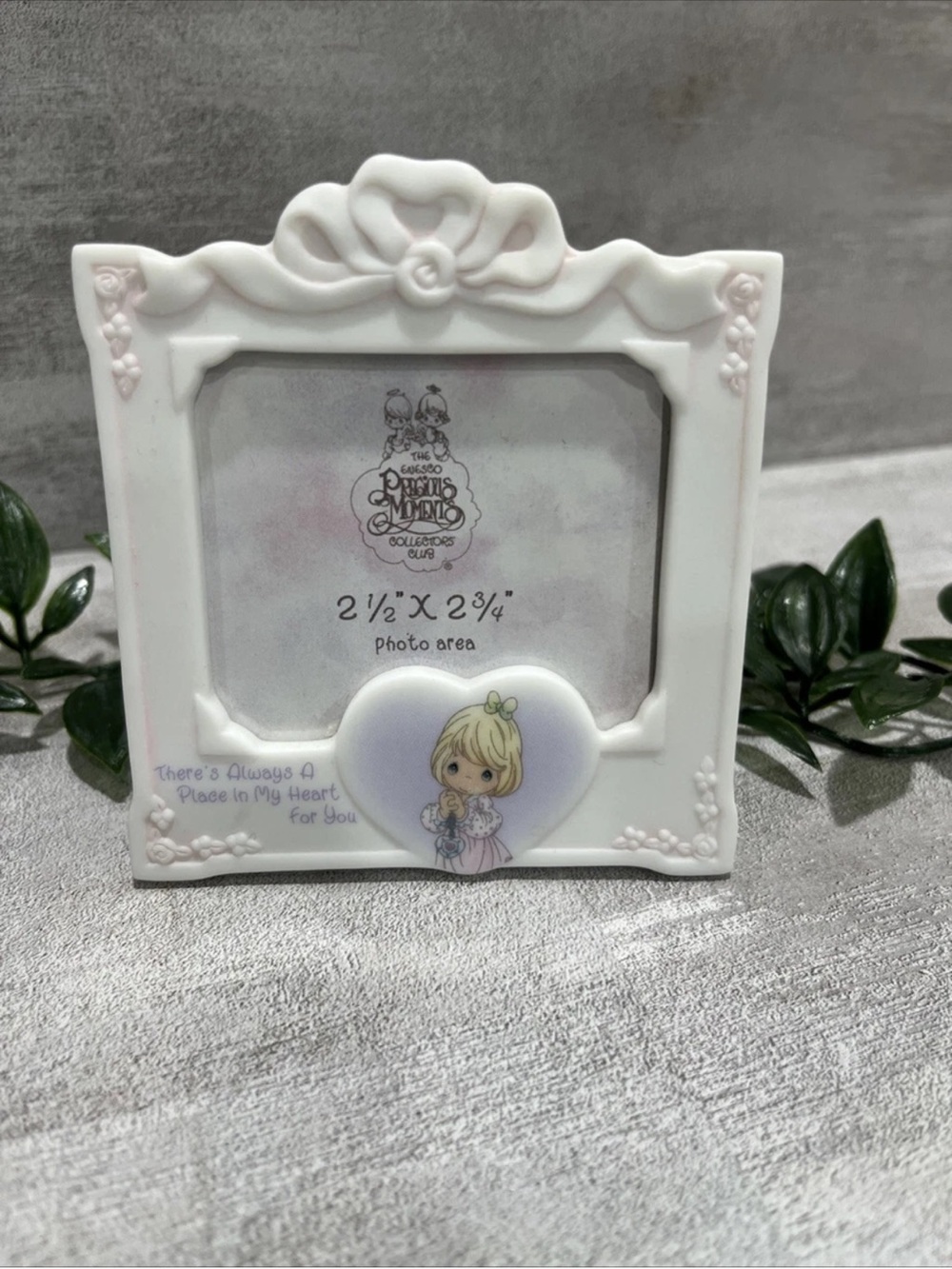 Precious Moments Picture Frame 'There's Always A Place In My Heart For You' 2002